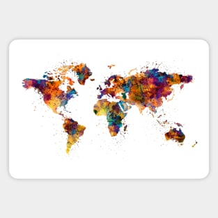 World Map Magnet